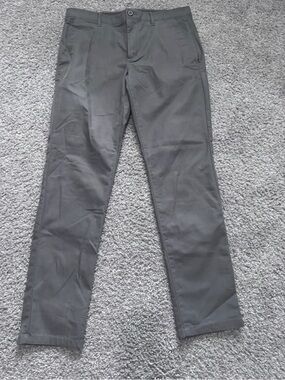 Apt. 9 Men's Charcoal Gray Slim Fit Pants-34/32